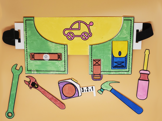 The Mini Mechanic Tool Belt Craft Kit