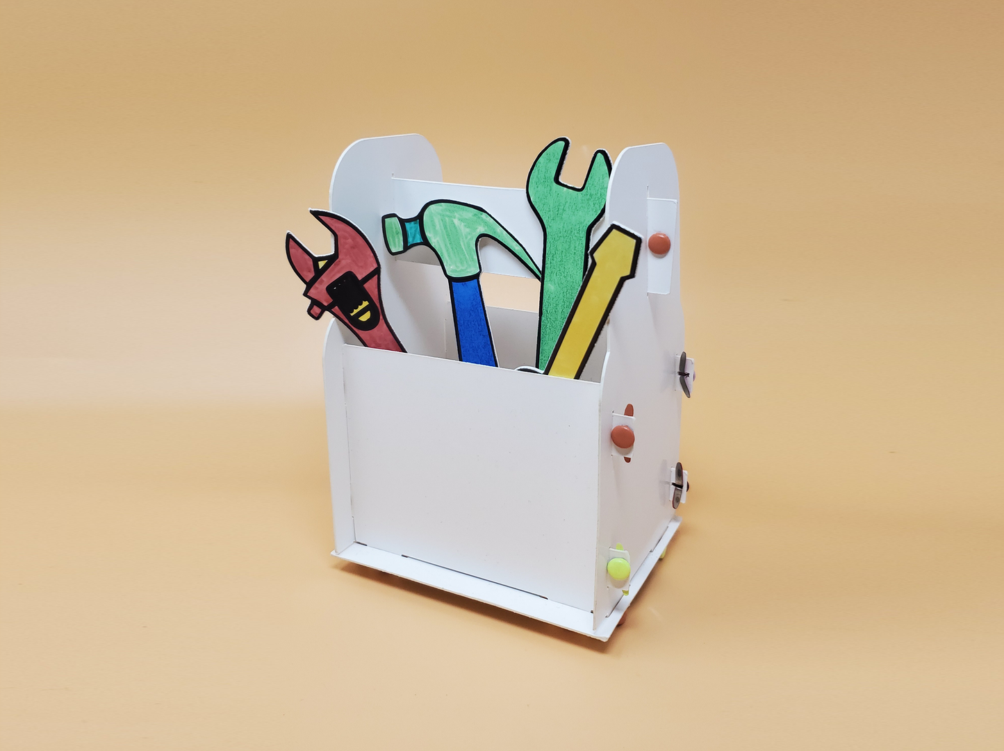 The Mini Mechanic Tool Box Craft Kit